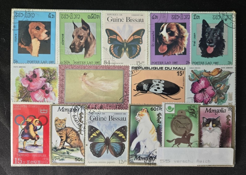 Stamp Set - Versch. Reich