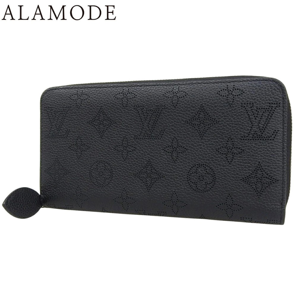 LOUIS VUITTON Monogram Mahina Zippy Wallet Long Zip Around Purse