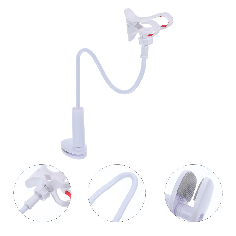 Adjustable Gooseneck Laptop and Phone Stand for Bed or Car