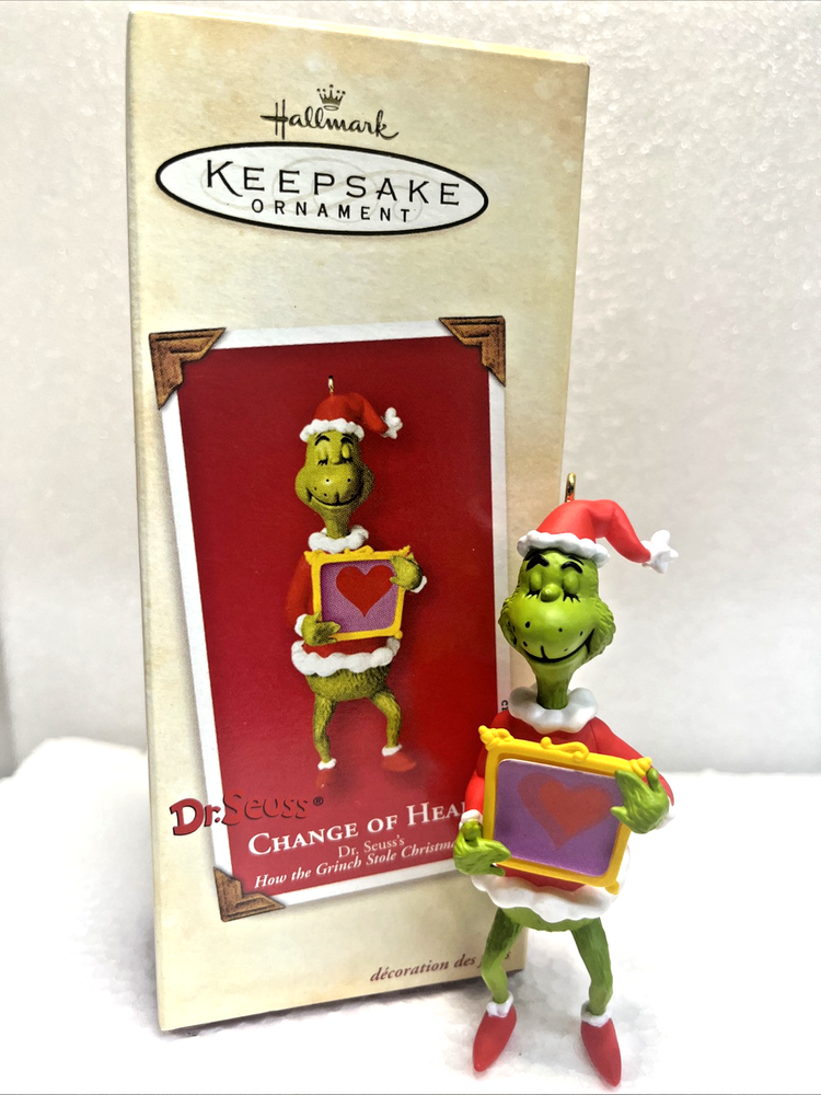 Hallmark Change of Heart Grinch Stole Christmas 2002 Ornament