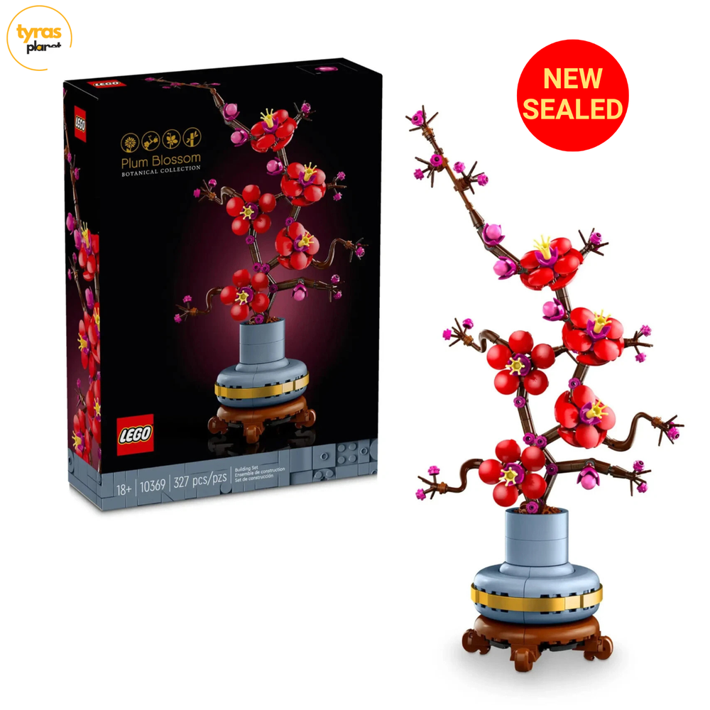 LEGO Icons Plum Blossom Building Set 10369 New Sealed Flower Decor
