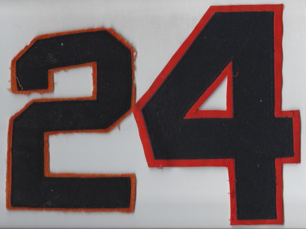 Authentic Game-Worn San Francisco Giants Uniforms #2 & #4 Willie Mays