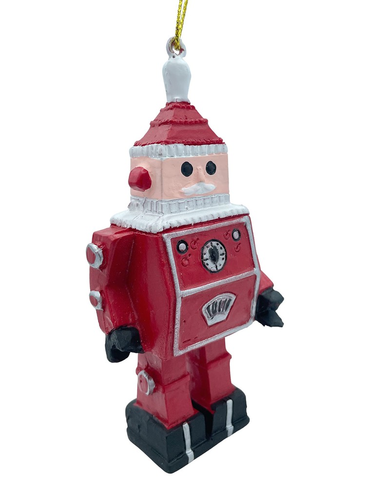 Santa Claus Robot Christmas Tree Ornaments for