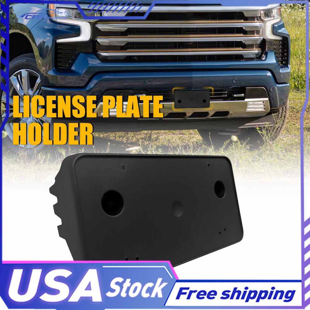 2022-23 Chevy Silverado LTZ RST Trail Boss Front License Plate Bracket