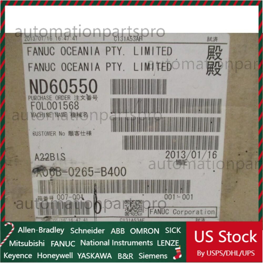 NEW FANUC A06B-0265-B400 A06B0265B400 AC SERVO-MOTOR