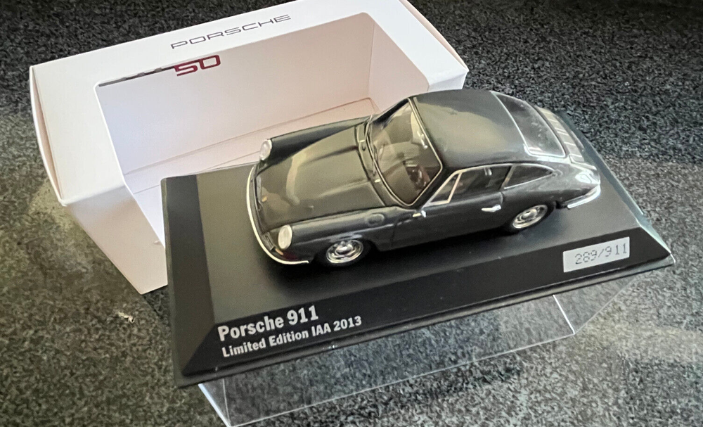 PORSCHE SPARK 1963 911 1:43rd MODEL LIMITED EDITION FOR 911 50th ANNIVERSARY USE