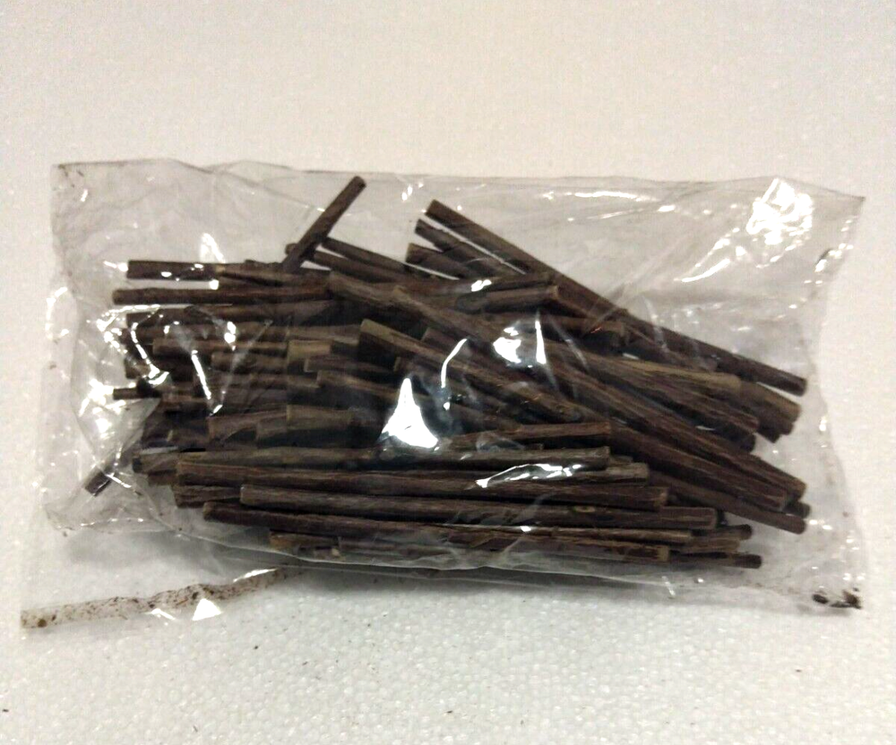 William Craft 115Pcs  10cm 0.1-0.2 Inch in Diameter Wood Log Sticks for DIY
