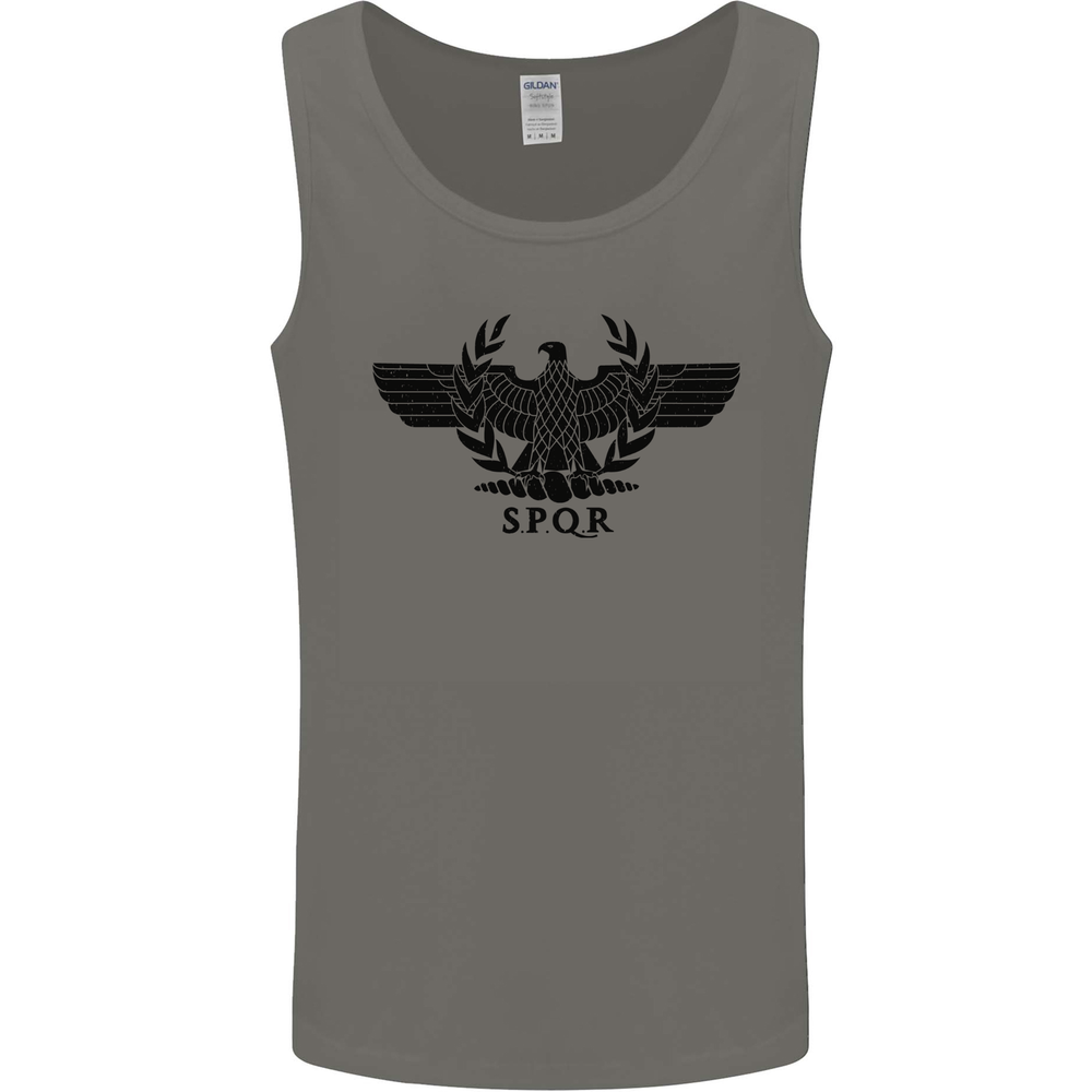 Gym SPQR Bodybuilding Training Mens Vest Tank Top