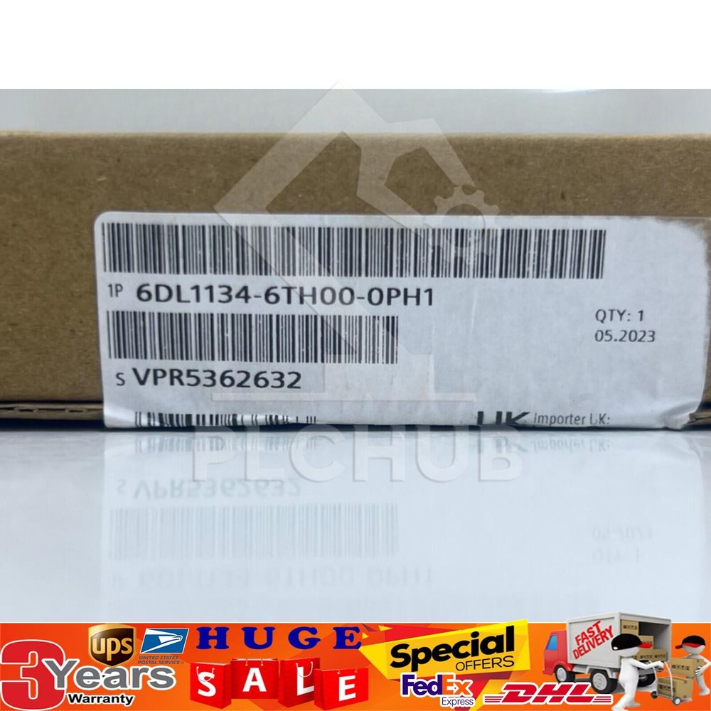 New Siemens 6DL1134-6TH00-0PH1 ET200SP HA Analog Input Module 6DL1134-6TH00-0PH1