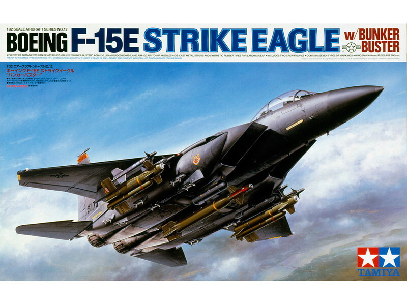 TAMIYA 1/32 Aircraft Series Boeing F-15E Strike Eagle 
