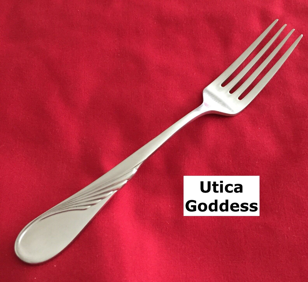 Utica GODDESS Swirls Dinner Fork 7 3/8