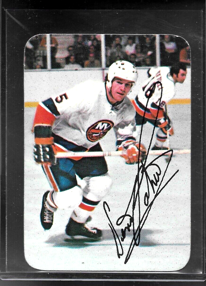 1976-77 Topps Glossy Insert Denis Potvin Hockey Card #10