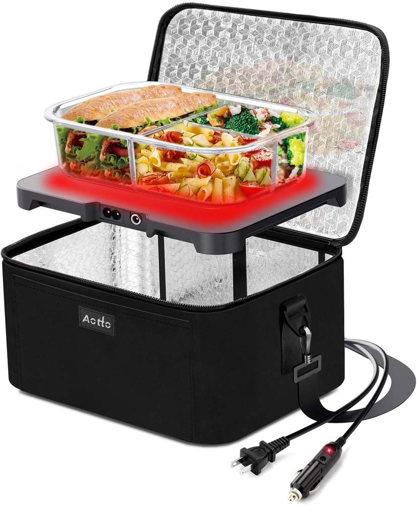 Portable Oven Food Warmer Camping & Travel Microwave Cooking Portable