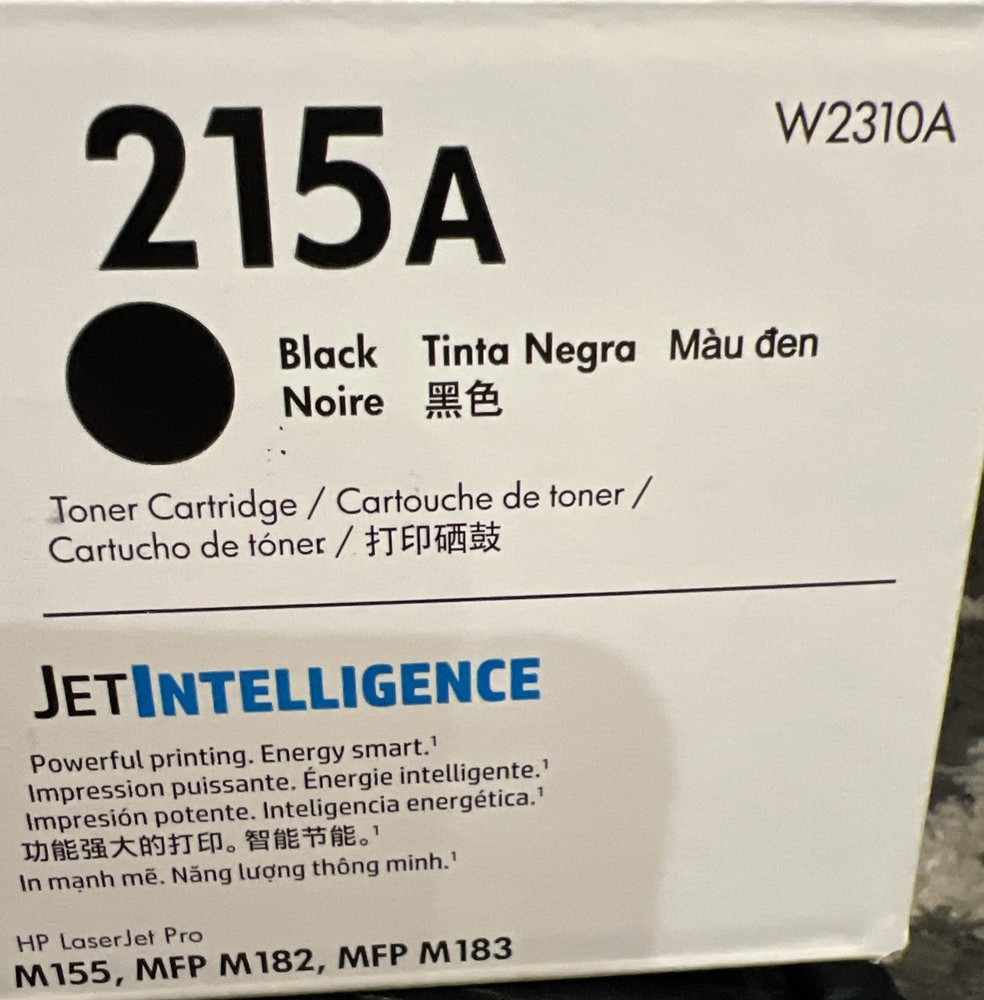 HP 215A Black LaserJet Toner Cartridge (W2310A)
