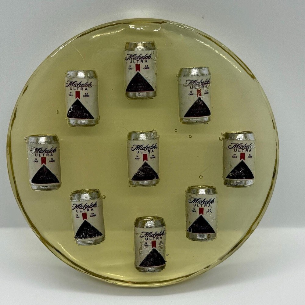 Beer Fan Resin Coaster - Michelin Ultra edition
