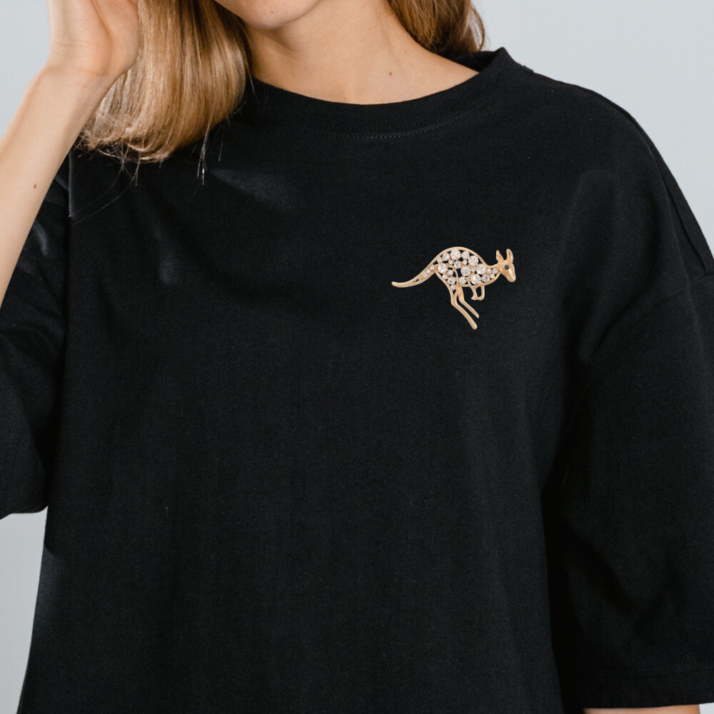 Alloy Breastpin Alloy Brooch Rhinestone Brooch Pin Hat Brooch Pin