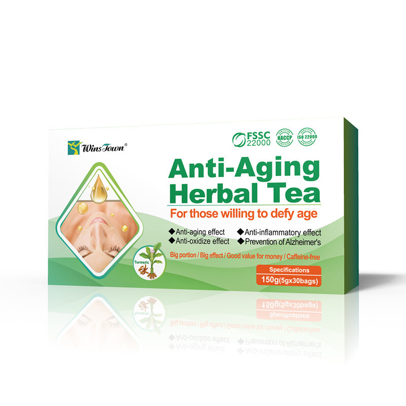 Anti-Aging Herbal Tea Promote Blood Metabolism Detox Health Tea