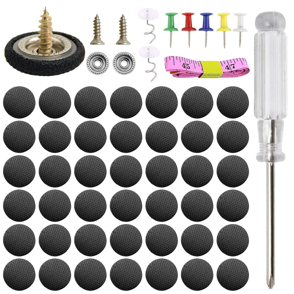 402Pcs Car Roof Headliner Repair Kit Auto Roof Snap Rivets Retainer 80pcs Riv...