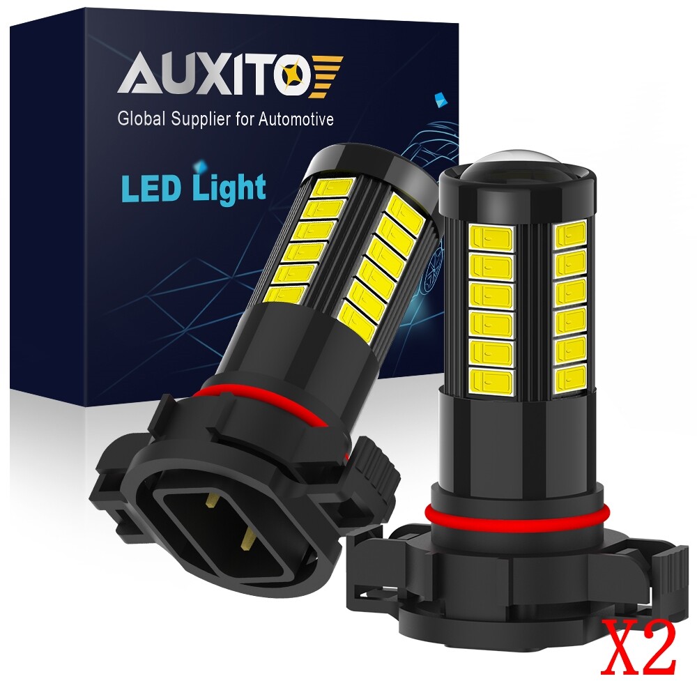 4x 2504 LED Fog Bulb Light PSX24W White 6000K Foglight Lamp Car Auto Accessories