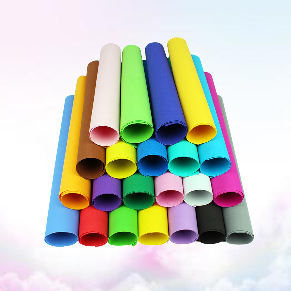 10 Pcs Cosplay Construction Materials Sheets of Foam Fold Craft Paper