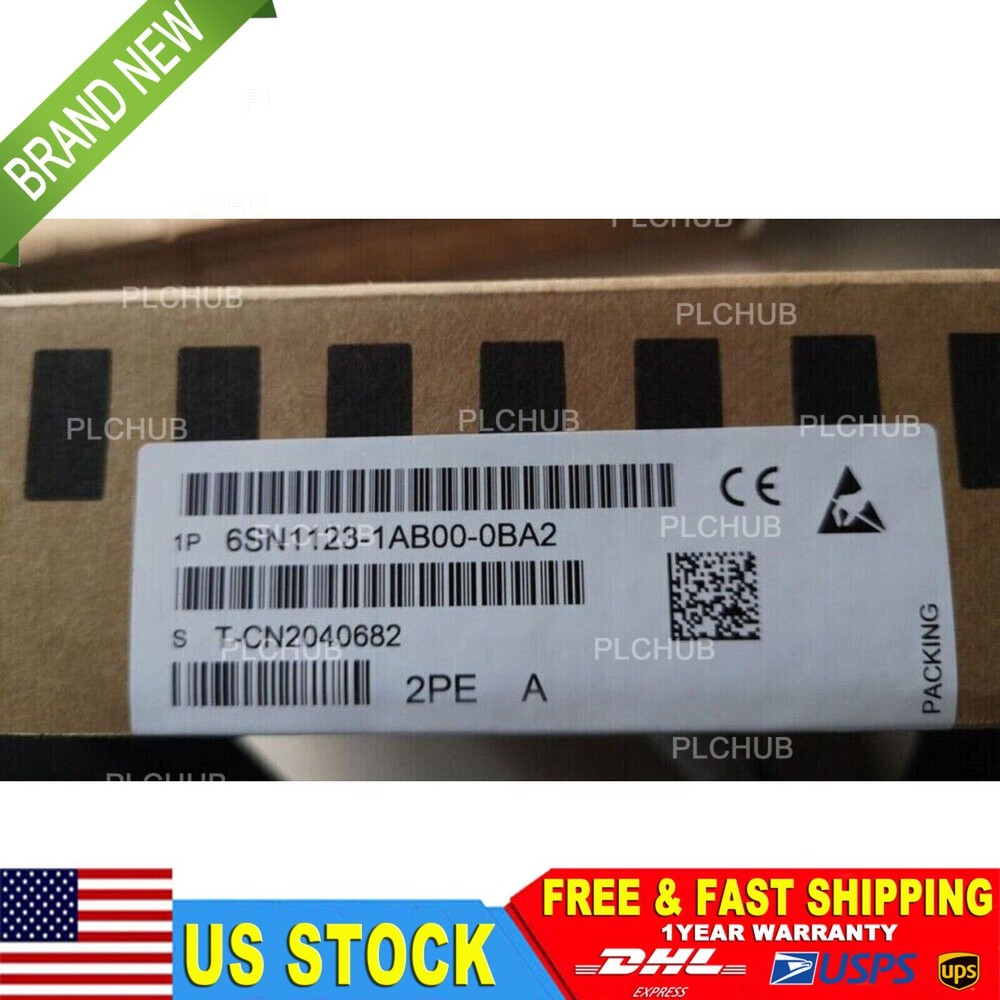 New Siemens SIMODRIVE 611 POWER MODULE 6SN1123-1AB00-0BA2 6SN1 123-1AB00-0BA2
