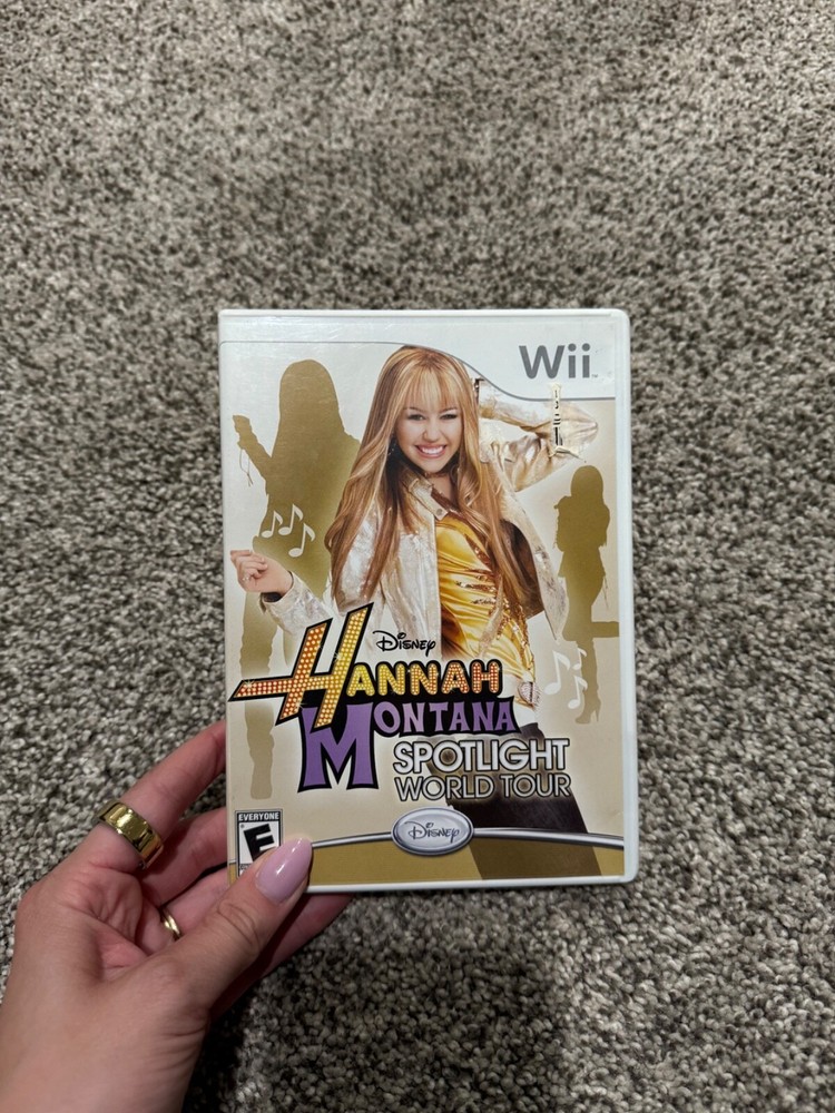 Hannah Montana Spotlight World Tour Game for Nintendo Wii - Disney Music Adventure