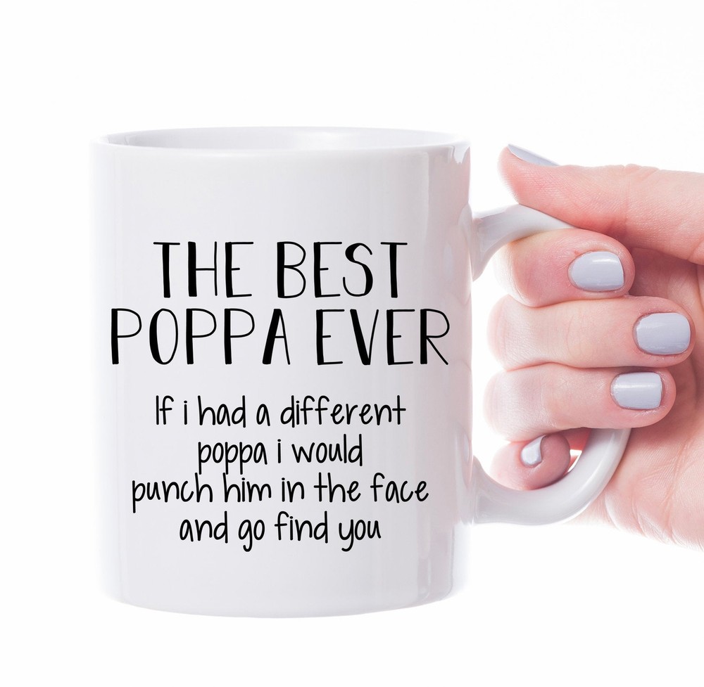 Poppa Coffee Mug Poppa Birthday Gift Best Grandpa Gift Poppa Gift Idea Gift