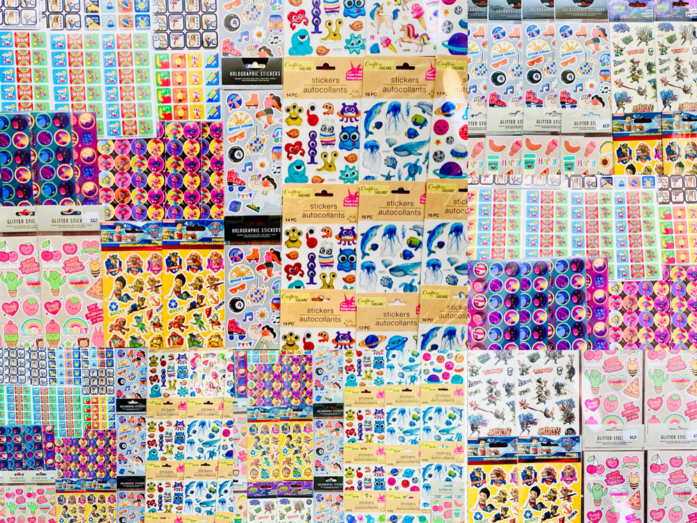 439+ Sticker Collection Kit for Planners, Crafts, Scrapbooks, School Projects, and Teachers