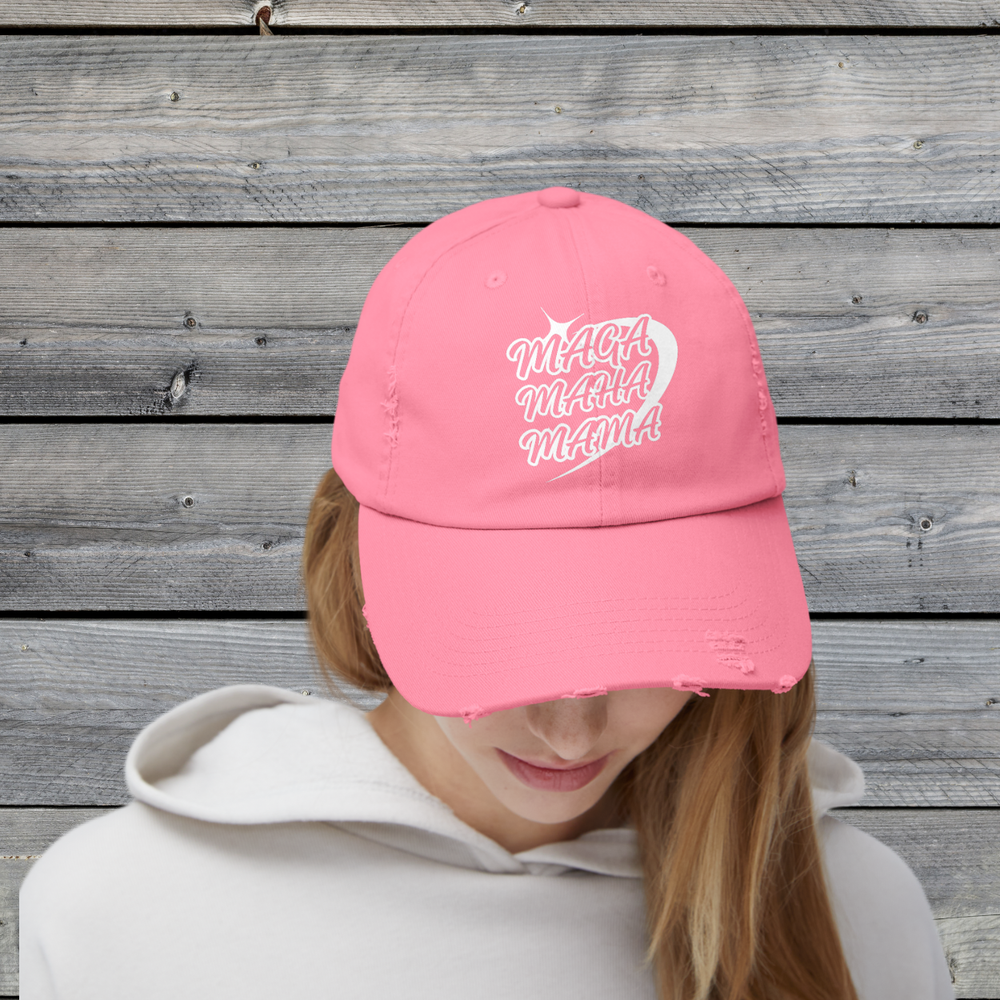 MAGA, MAHA, Mama. Distressed Hat, Wife Gift, Mother's Day, Trump, Vance, RFK Cap