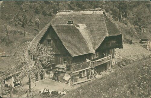 Ansichtskarte Schwarzwald Bauernhaus Feldpost 1915  (Nr.9344)