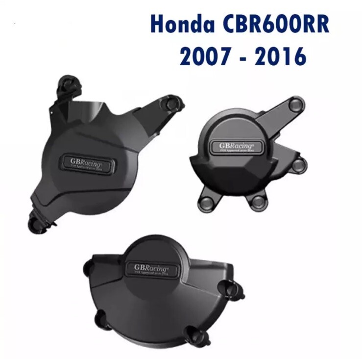 Engine Cover Set - Honda CBR600RR 2007 - 2016 GB Racing BRAND NEW