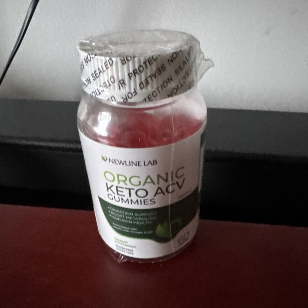 Organic  Keto +ACV - Apple Cider Vinegar Gummies Newline Lab 60 Gummies K13