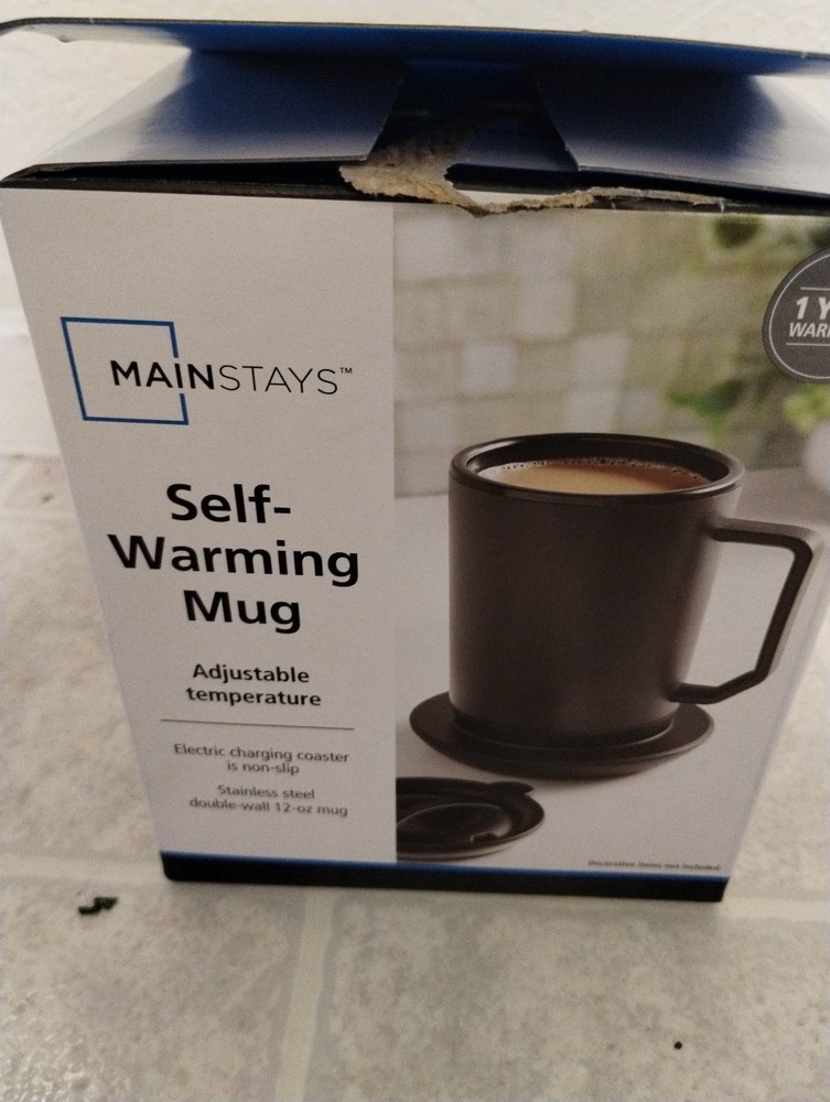 self warming mug