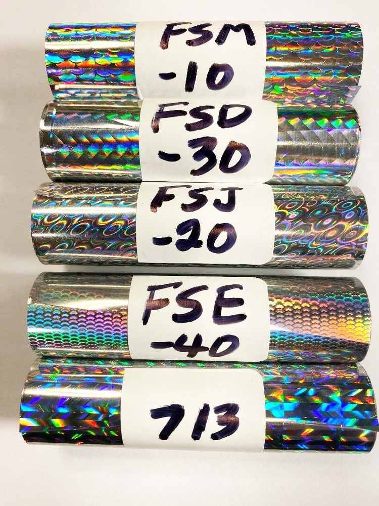 Fish Scales Hot Stamp Holographic Foil -3