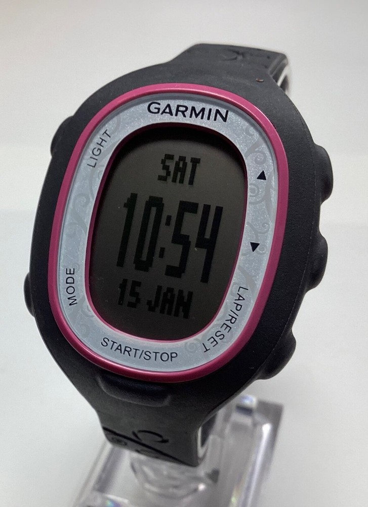 Garmin FR70 Womens Black Fitness Watch with 50M Water Resistance and New Battery