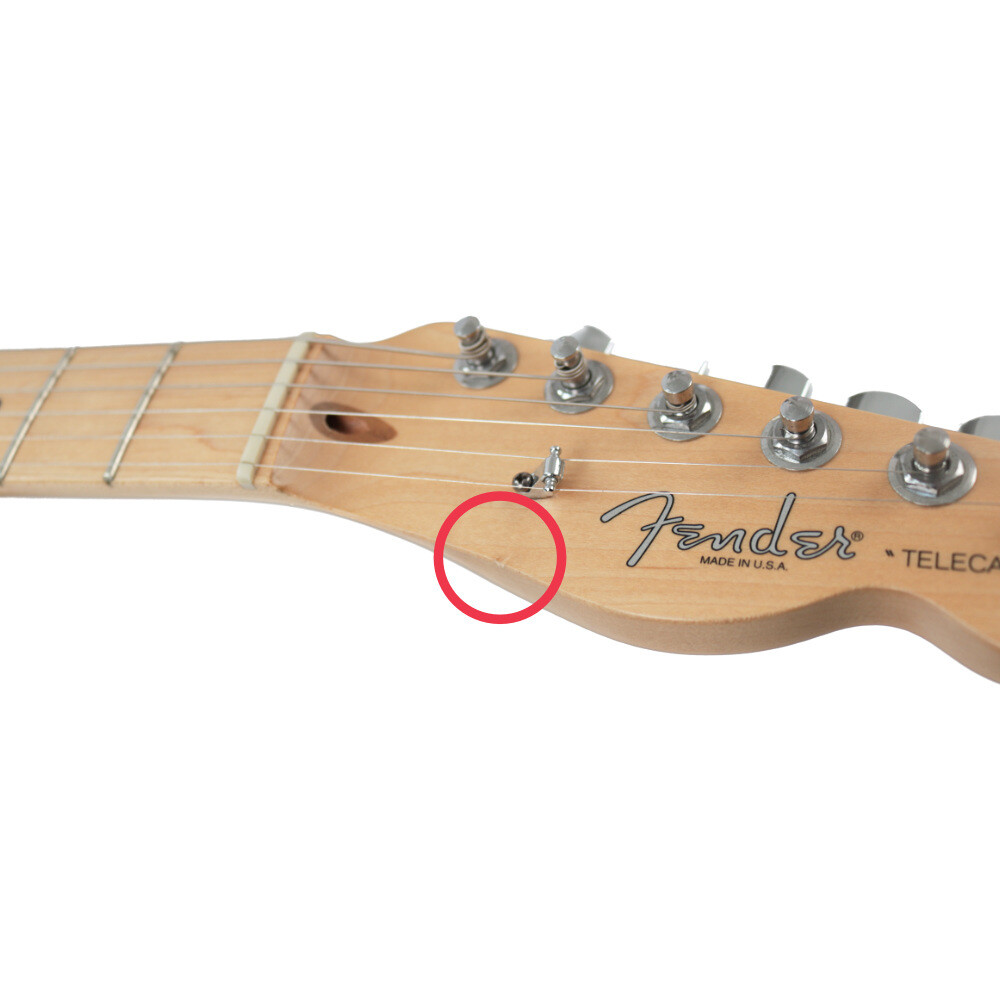 Fender  Used  American Telecaster Black 2007 Telecaster Electric Guitar