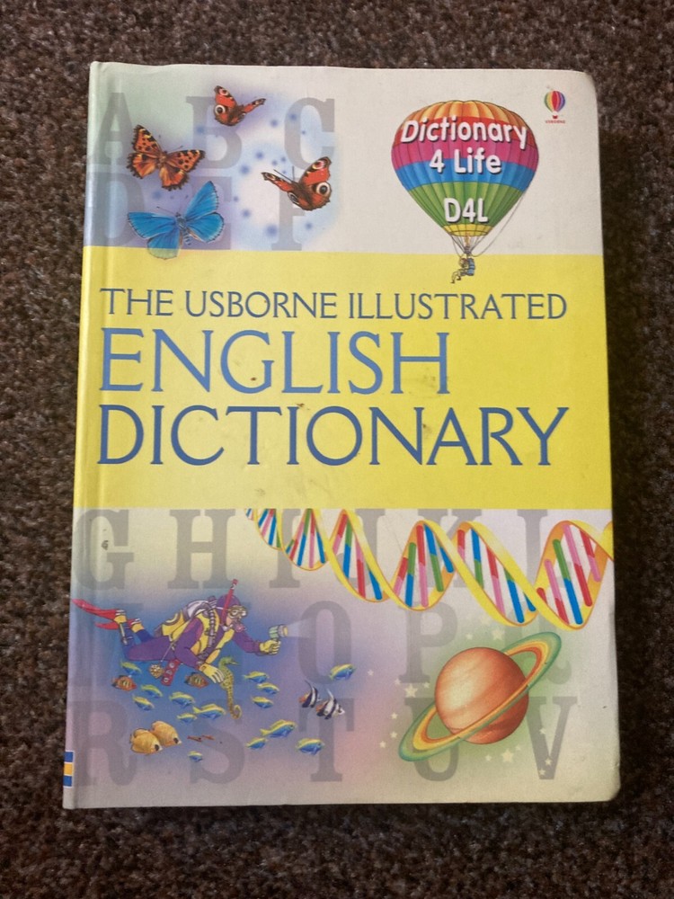 The Usborne Illustrated English Dictionary Jane Bingham paperback