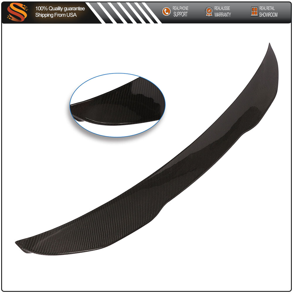 Carbon Fiber Trunk Spoiler for 2014-2019 BMW F32 4-Series 2-Door PSM High Kick Style