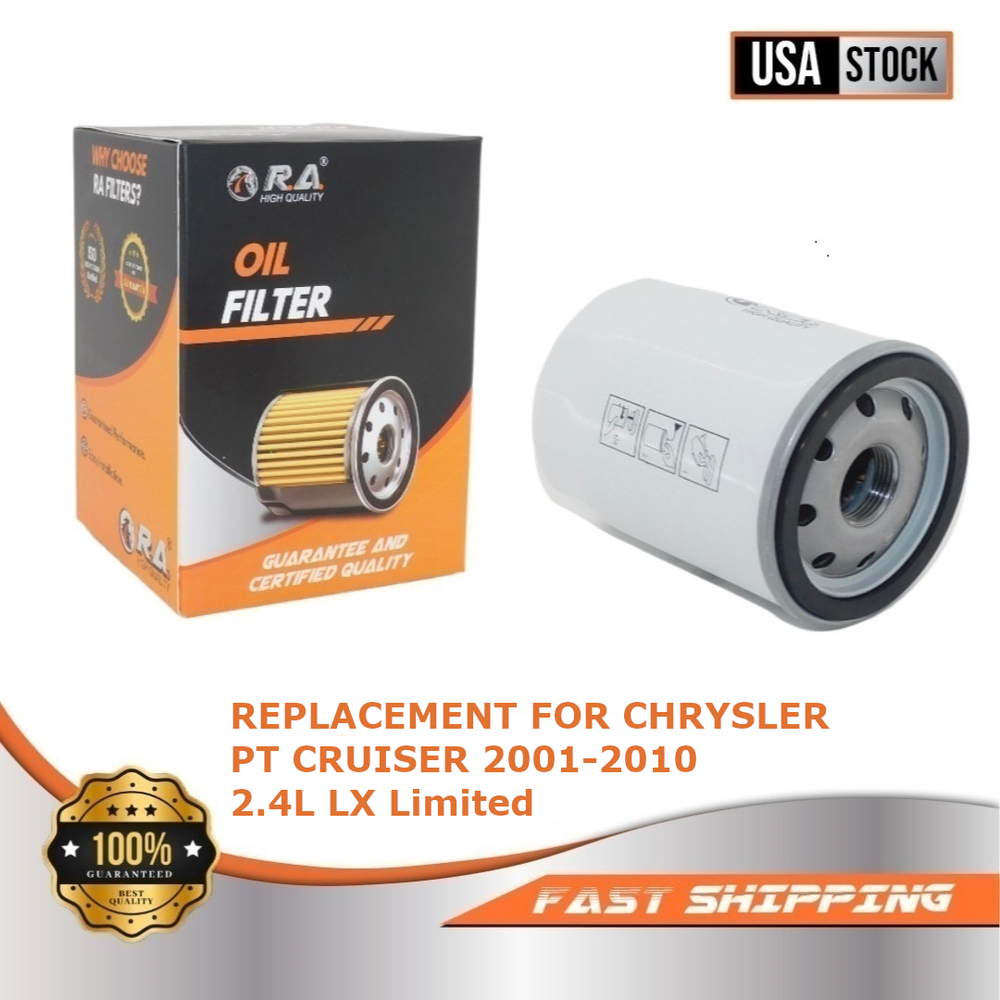 3614 Spin-On Engine Oil Filter for CHRYSLER PT CRUISER 2001-2010 2.4L LX Limited