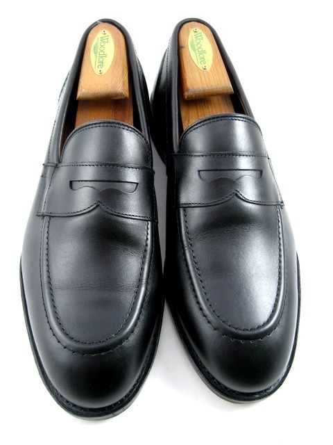 Allen Edmonds Randolph 2.0 Slip-On Penny Loafers Size 8.5 E Black USA Made 619N