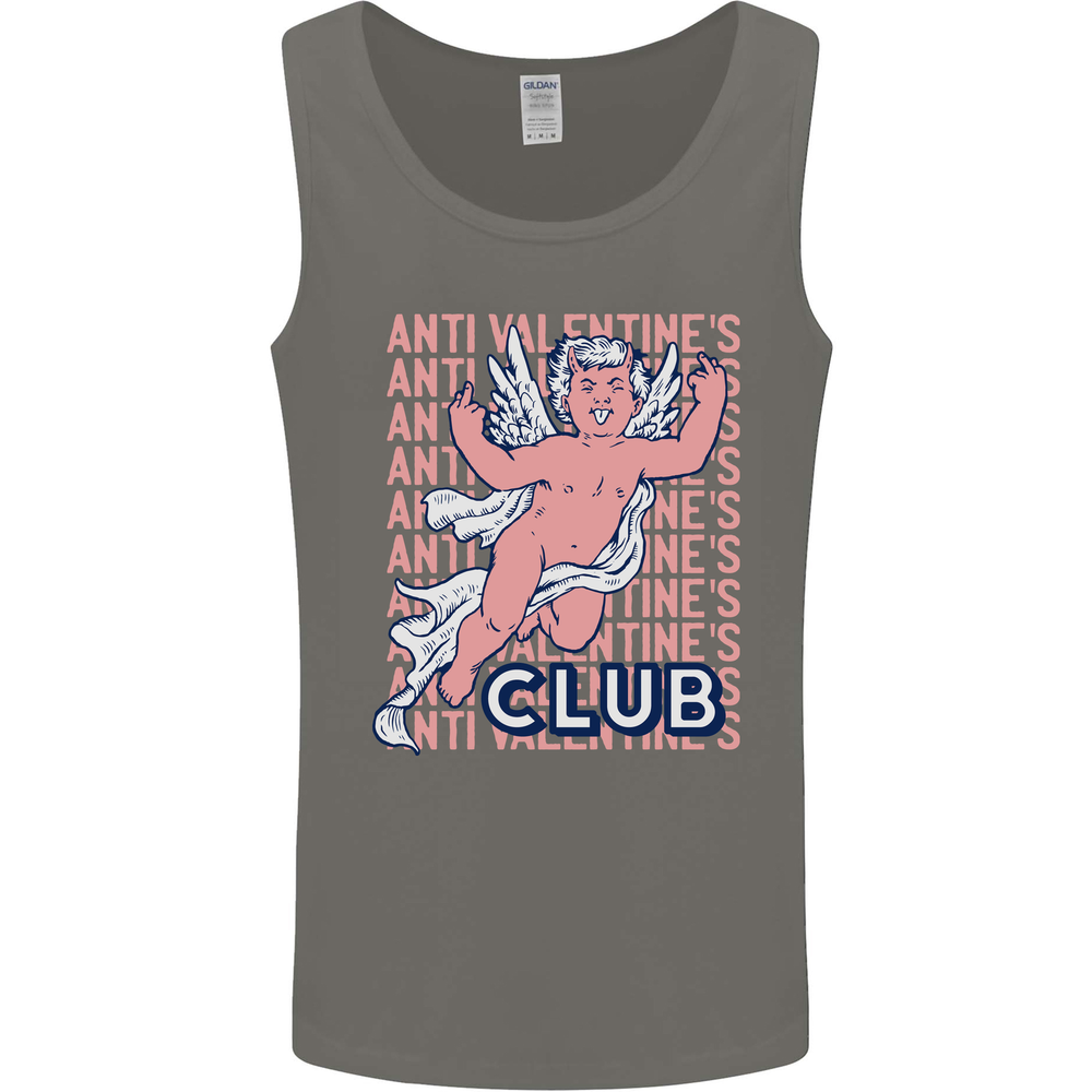 Anti Valentines Day Club Mens Vest Tank Top