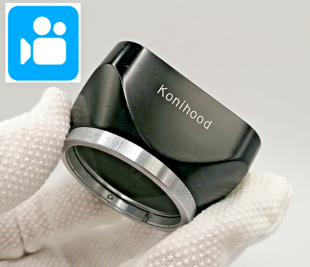 🎦VIDEO👀[Near MINT] Konica Konihood 37mm for Konica F From JAPAN