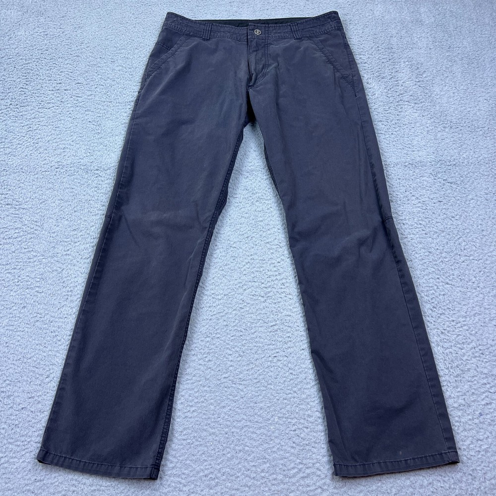 KUHL Slax Pants Mens 34x32 Legendary Enduro Klassik Gray Stretch Lightweight