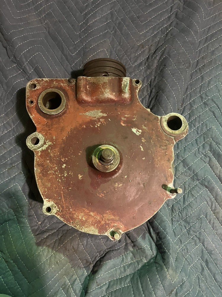 ￼ 1907 Marsh Metz Lower End With piston .rod  Pinion Gear Rare Bird ￼