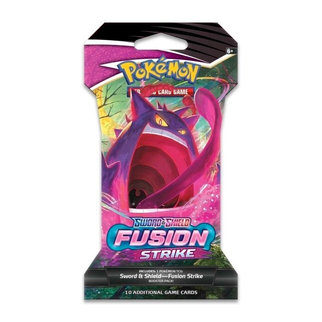 Pokemon TCG: Fusion Strike Sleeved Booster Pack new & sealed (x1)