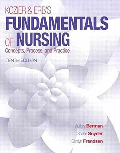 Kozier & Erb's Fundamentals of - Hardcover, by Berman Audrey; Snyder - Good