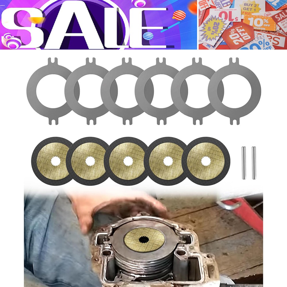Wet Brake Disk Kit AM148465 for John Deere Gator XUV 625 825 835 855 865