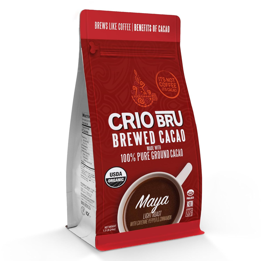 Organic Maya Light Roast Cacao Drink | Healthy Coffee Alternative