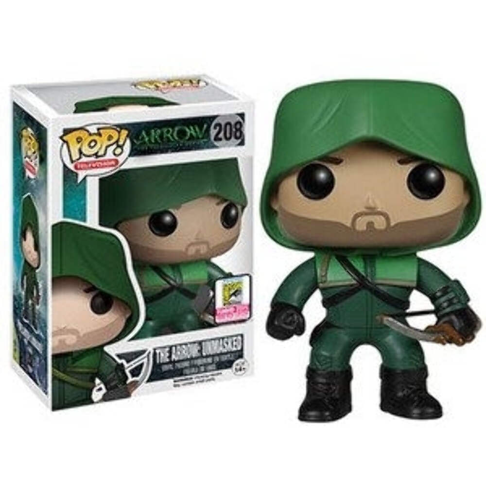 Funko POP Arrow Unmasked SDCC 2015 Exclusive Damaged Box