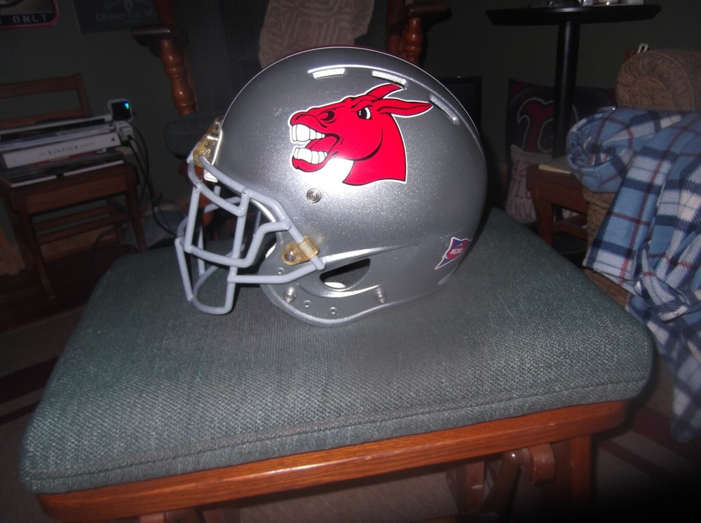 1975 Central Missouri Mules Replica Football Helmet